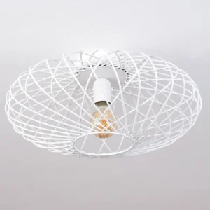 hofstein Plafonnier Wemude Blanc, 1 lumière* Lampes Modernes