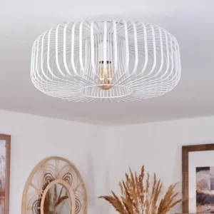 hofstein Plafonnier Wemude Blanc, 1 lumière* Lampes Modernes