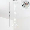 hofstein Plafonnier Wertach Blanc, 3 lumières* Lampes Modernes