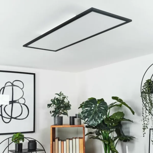 hofstein Plafonnier Wilderswil LED Blanc, 1 lumière* Lampes Modernes