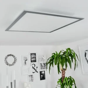 hofstein Plafonnier Wilderswil LED Blanc, 1 lumière* Lampes Modernes