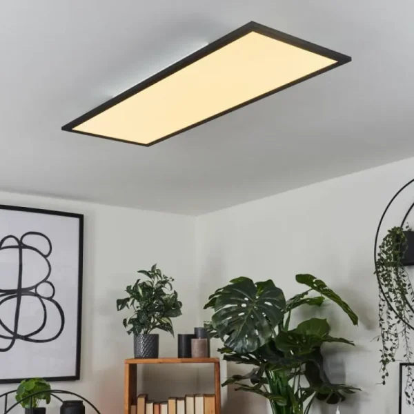 hofstein Plafonnier Wilderswil LED Blanc, 1 lumière* Lampes Modernes