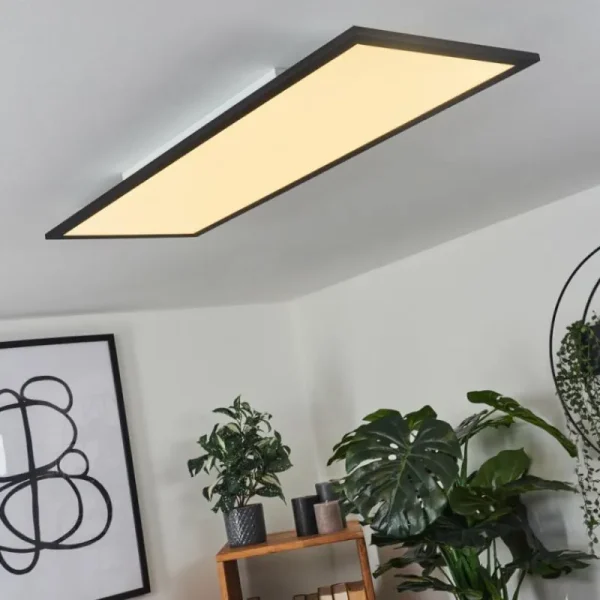 hofstein Plafonnier Wilderswil LED Blanc, 1 lumière* Lampes Modernes