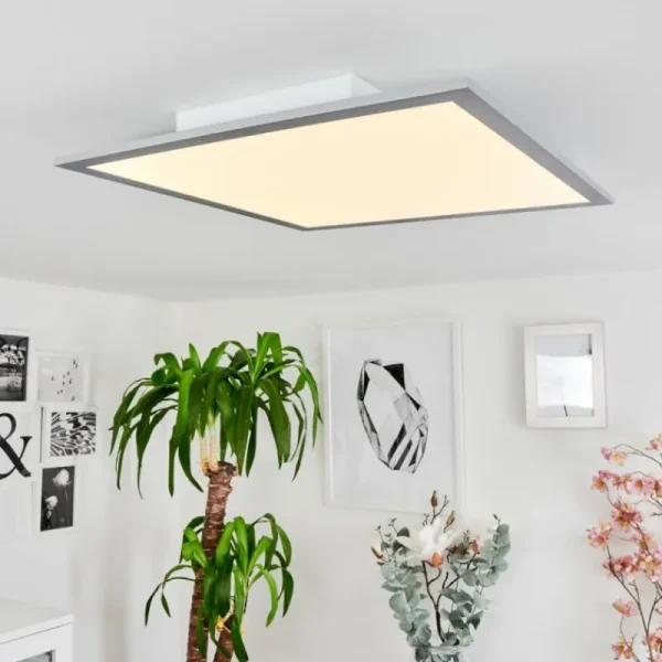 hofstein Plafonnier Wilderswil LED Blanc, 1 lumière* Lampes Modernes