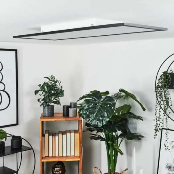 hofstein Plafonnier Wilderswil LED Blanc, 1 lumière* Lampes Modernes