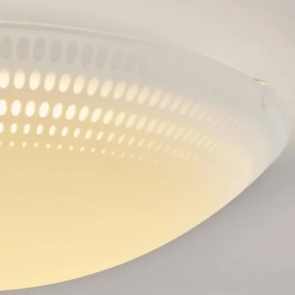 hofstein Plafonnier Worben LED Blanc, 1 lumière* Lampes En Verre