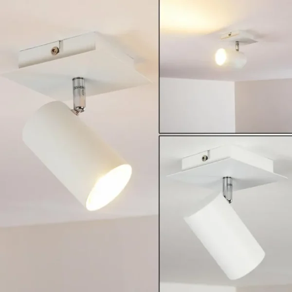 hofstein Plafonnier Zuoz Blanc, 1 lumière* Lampes Modernes
