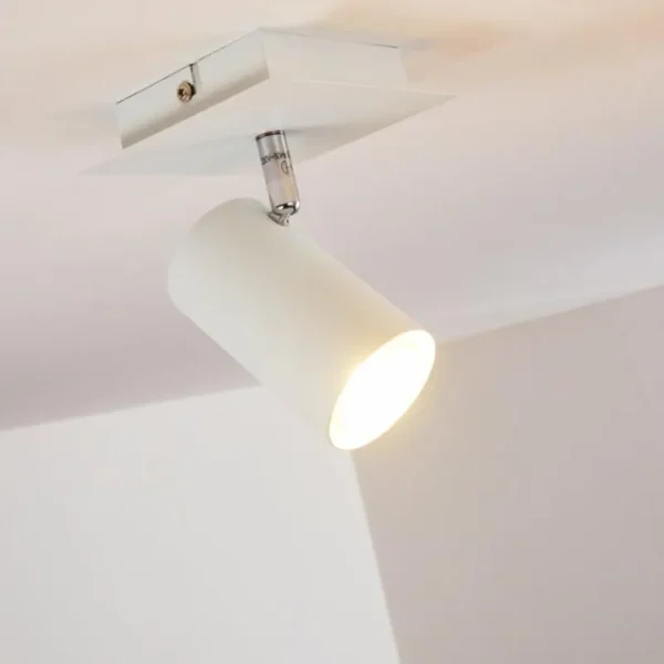 hofstein Plafonnier Zuoz Blanc, 1 lumière* Lampes Modernes
