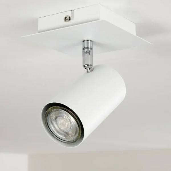 hofstein Plafonnier Zuoz Blanc, 1 lumière* Lampes Modernes