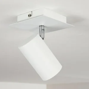 hofstein Plafonnier Zuoz Blanc, 1 lumière* Lampes Modernes