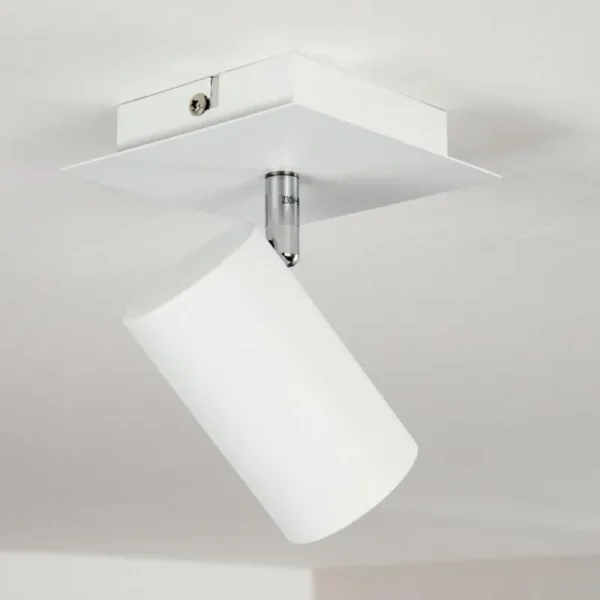 hofstein Plafonnier Zuoz Blanc, 1 lumière* Lampes Modernes
