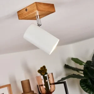 hofstein Plafonnier Zuoz Bois clair, 1 lumière* Lampes Modernes