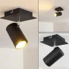 hofstein Plafonnier Zuoz Noir, 1 lumière* Lampes Modernes