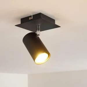 hofstein Plafonnier Zuoz Noir, 1 lumière* Lampes Modernes