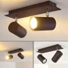 hofstein Plafonnier Zuoz Rouille, 2 lumières* Lampes Modernes