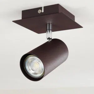 hofstein Plafonnier Zuoz Rouille, 1 lumière* Lampes Modernes