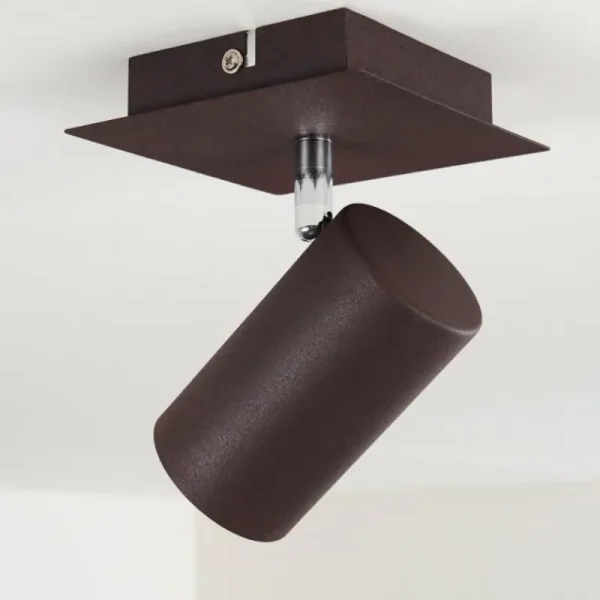 hofstein Plafonnier Zuoz Rouille, 1 lumière* Lampes Modernes