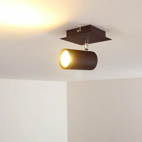 hofstein Plafonnier Zuoz Rouille, 1 lumière* Lampes Modernes