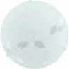 Luminaires Eglo Plafonnier/Applique murale Eglo MARS Blanc, 1 lumière* Lampes En Verre