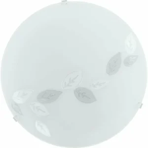 Luminaires Eglo Plafonnier/Applique murale Eglo MARS Blanc, 1 lumière* Lampes En Verre