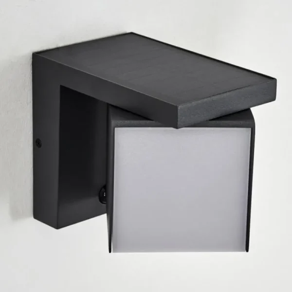 hofstein Pocilgas Lampe murale d´extérieur, Spot mural LED Anthracite, 1 lumière, Détecteur de mouvement* Lampes Modernes