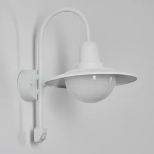 hofstein Pohei Lampe murale d´extérieur Blanc, 1 lumière, Détecteur de mouvement* Lampes Modernes