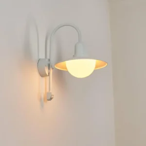 hofstein Pohei Lampe murale d´extérieur Blanc, 1 lumière, Détecteur de mouvement* Lampes Modernes