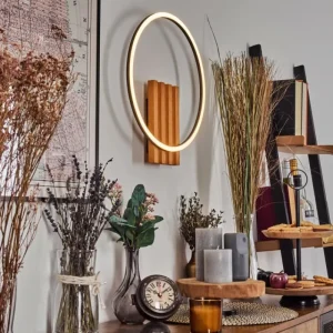 hofstein Pompu Applique murale LED Écru, Noir, 1 lumière* Lampes Modernes
