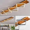 hofstein Pompu Plafonnier LED Brun foncé, Noir, 1 lumière* Lampes Modernes