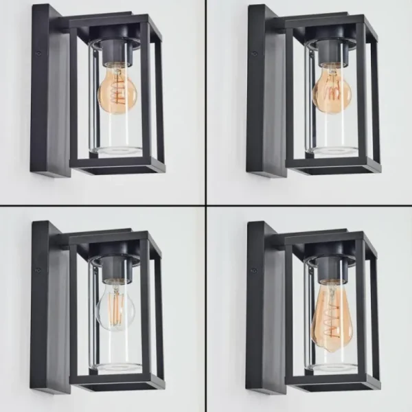 hofstein Portalis Lampe murale d´extérieur Noir, 1 lumière* Lampes Modernes