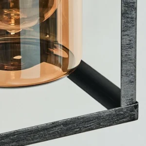 hofstein Portalis Lampe murale d´extérieur Noir, Argenté, 1 lumière, Détecteur de mouvement* Lampes Modernes