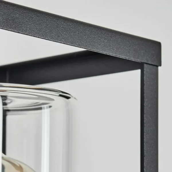 hofstein Portalis Lampe murale d´extérieur Noir, 1 lumière, Détecteur de mouvement* Lampes Modernes