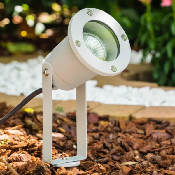 hofstein Projecteur de jardin Pilsen Argenté, 1 lumière* Lampes Modernes