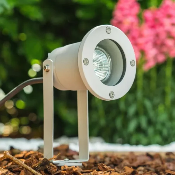 hofstein Projecteur de jardin Pilsen Argenté, 1 lumière* Lampes Modernes