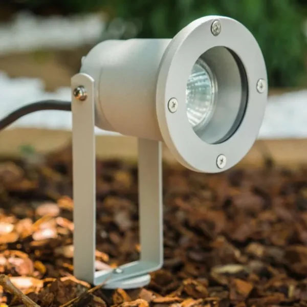 hofstein Projecteur de jardin Pilsen Argenté, 1 lumière* Lampes Modernes