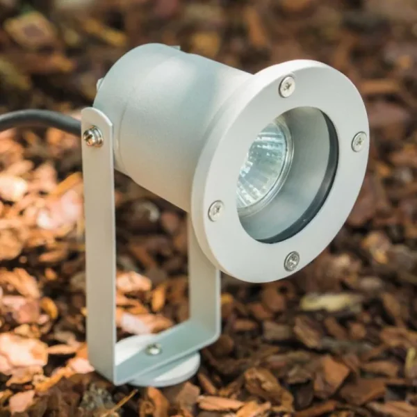 hofstein Projecteur de jardin Pilsen Argenté, 1 lumière* Lampes Modernes