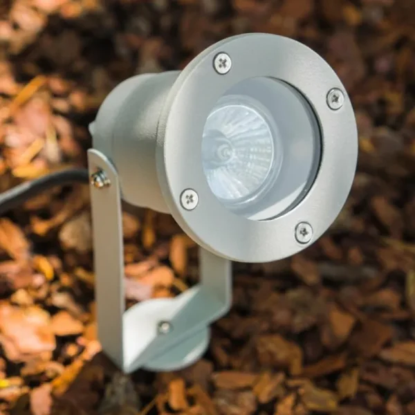 hofstein Projecteur de jardin Pilsen Argenté, 1 lumière* Lampes Modernes