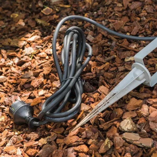 hofstein Projecteur de jardin Pilsen Argenté, 1 lumière* Lampes Modernes