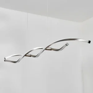 hofstein Radogna Suspension, Suspension LED Argenté, 2 lumières* Lampes Modernes