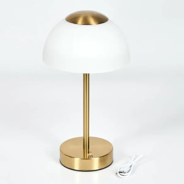 hofstein Rands Lampe à poser LED Laiton, 1 lumière* Lampes En Verre