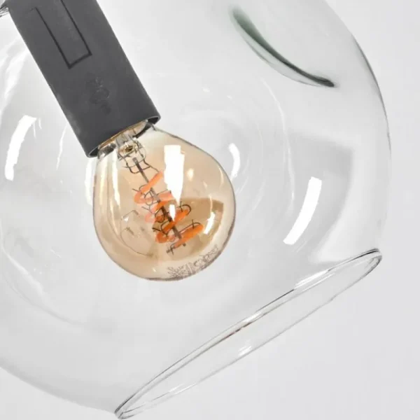 hofstein Ripoll Lampadaire Clair, 3 lumières* Lampes En Verre