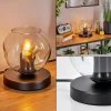 hofstein Ripoll Lampe à poser Noir, 1 lumière* Lampes En Verre