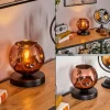 hofstein Ripoll Lampe à poser Noir, 1 lumière* Lampes En Verre