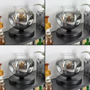 hofstein Ripoll Lampe à poser Noir, 1 lumière* Lampes Modernes