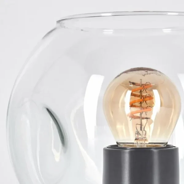 hofstein Ripoll Lampe à poser Noir, 1 lumière* Lampes En Verre