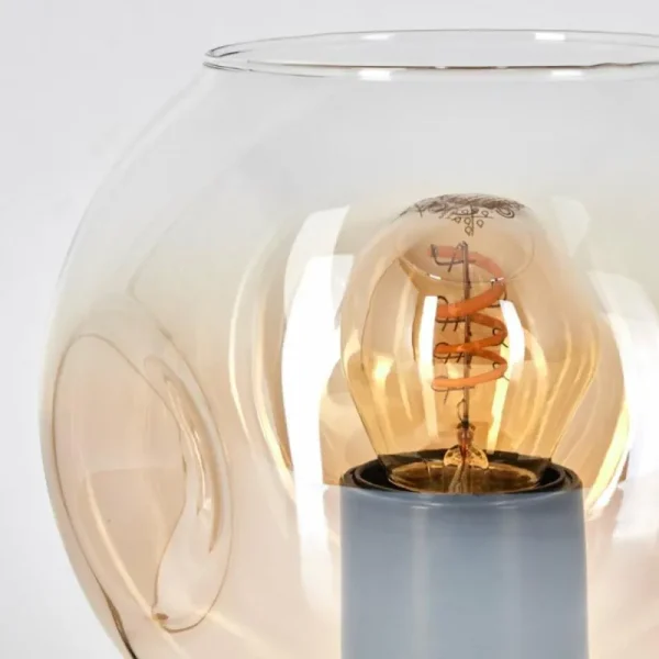 hofstein Ripoll Lampe à poser Noir, 1 lumière* Lampes En Verre