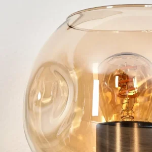 hofstein Ripoll Lampe à poser Noir, 1 lumière* Lampes En Verre