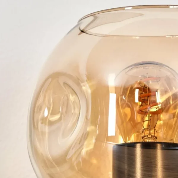 hofstein Ripoll Lampe à poser Noir, 1 lumière* Lampes En Verre