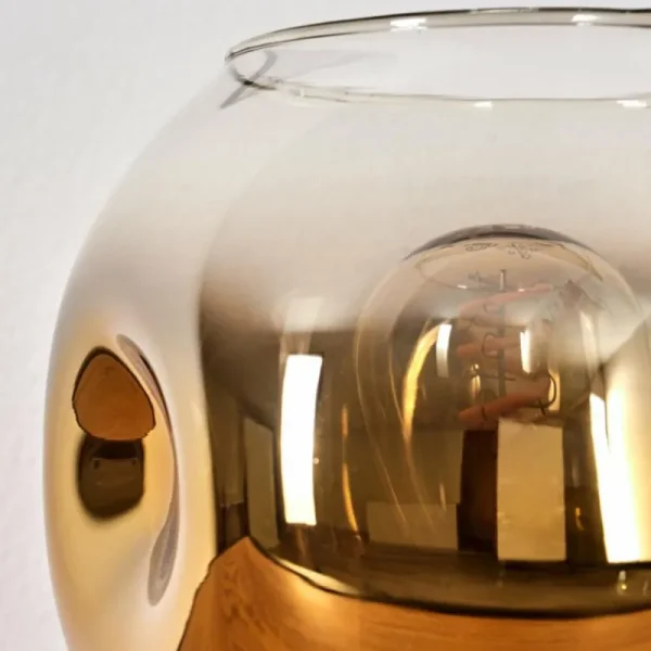 hofstein Ripoll Lampe à poser Noir, 1 lumière* Lampes En Verre