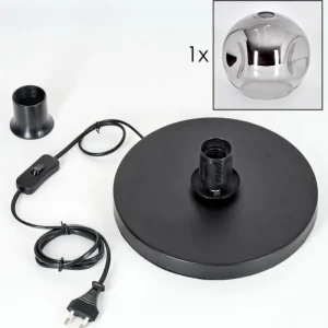 hofstein Ripoll Lampe à poser Noir, 1 lumière* Lampes Modernes